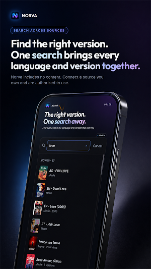 Norva — Mobile Media Player Screenshot 3