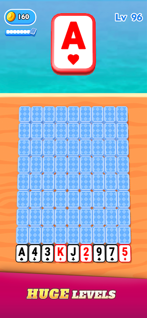 TilePeaks Solitaire Screenshot 1