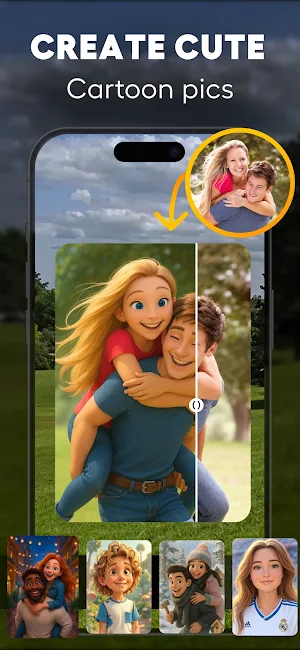 Mona AI: Cartoon & Anime Maker Screenshot 1
