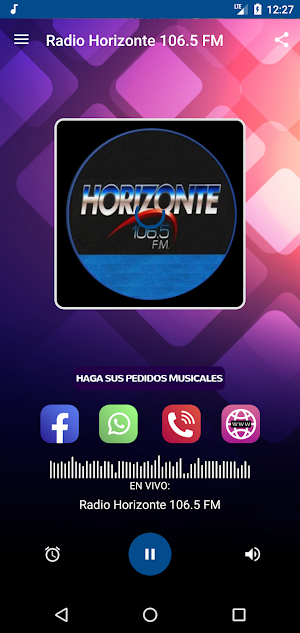 Radio Horizonte 106.5 FM Screenshot 1