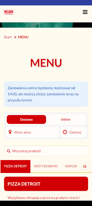 Pizza Miejska Screenshot 0