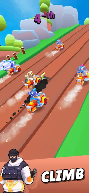 Сhamps Race: 3D Arcade Game Screenshot 3