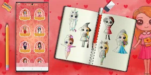 Learn To Draw Chibi Cute Girls Screenshot 0