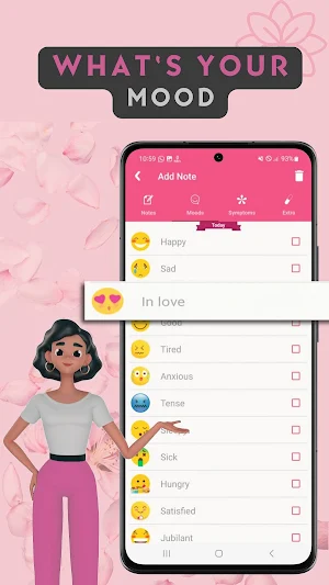 Period tracker – ova calendar Screenshot 2