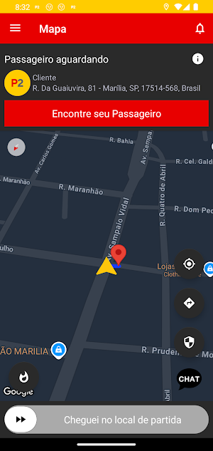 P2 Motorista Screenshot 2
