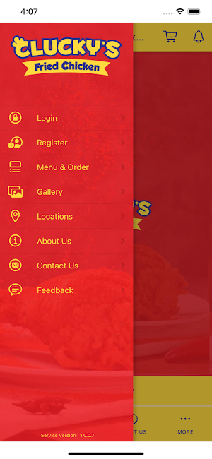 Cluckys Fried Chicken Screenshot 1