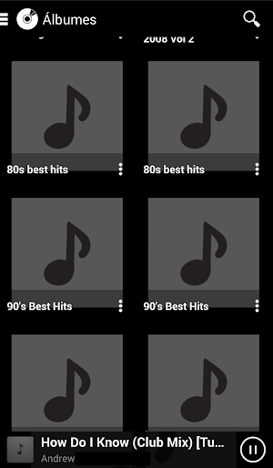 SKIN PLAYERPRO V4 METRO BLACK Screenshot 2