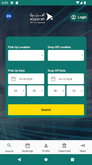 Aljazirah Booking Screenshot 3