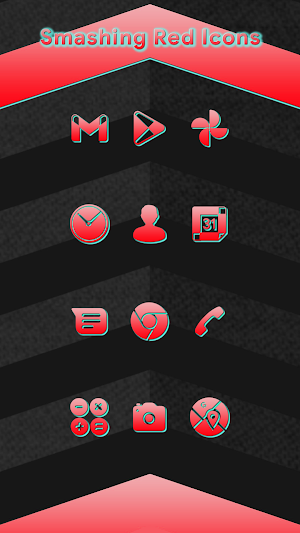 Smashing Red Icons Screenshot 0