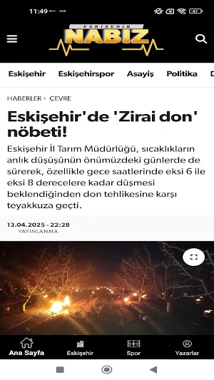Eskişehir Nabız Screenshot 2