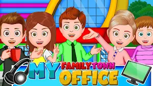 My Family Town : City Office Screenshot 0