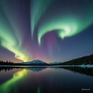 Aurora Borealis Wallpaper Screenshot 0