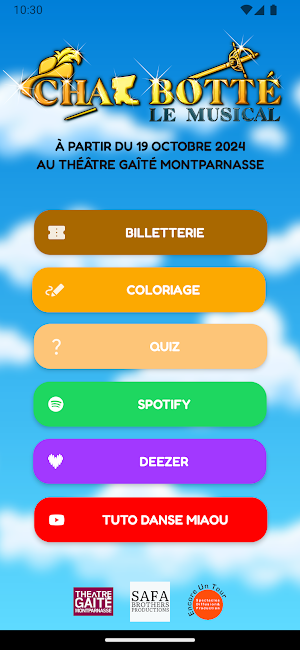 Chat Botté - Le Musical Screenshot 0