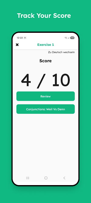 Deutsch Quiz Screenshot 2