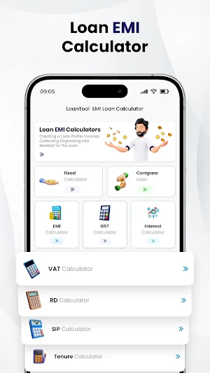 LoanPro : EMI Loan Calculator Screenshot 2