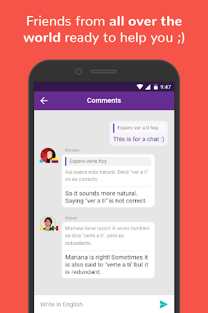 Yask - A new way to practice languages Screenshot 2