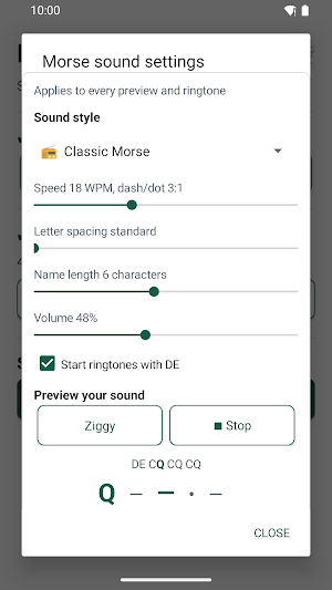 MorseTone Screenshot 1