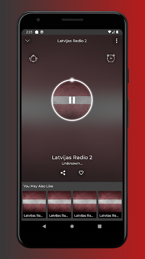 Latvijas Radio 2 App Screenshot 1