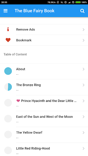 The Blue Fairy Book Screenshot 0