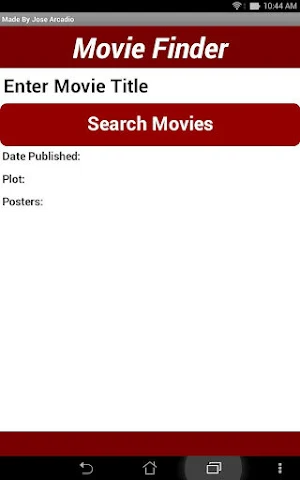 Movie Finder Screenshot 0