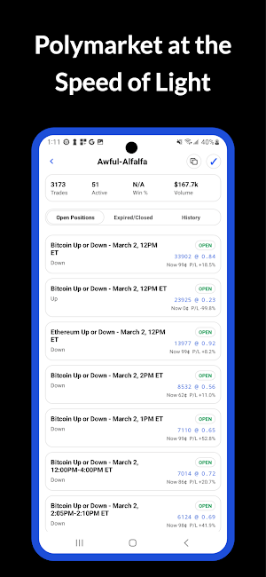 PolyCat: Polymarket Alerts Screenshot 2