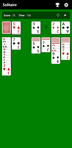 Solitaire Screenshot 1