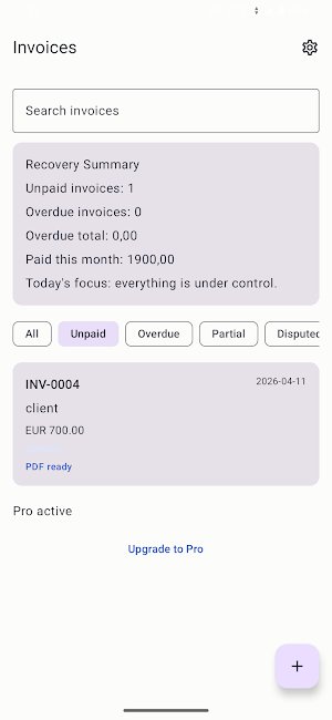 Invoice Simple - PDF Invoices Screenshot 3