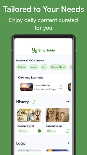 SmartyMe: Daily Microlearning Screenshot 1
