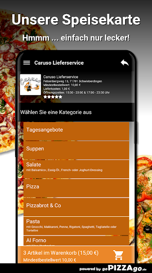 Lieferservice Schwieberdingen Screenshot 3