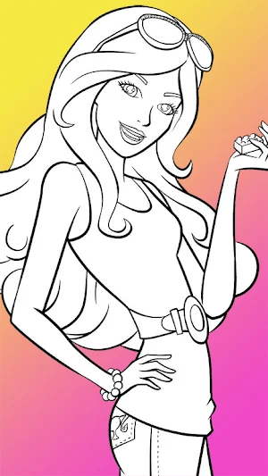 How to draw Doll Princess Screenshot 0