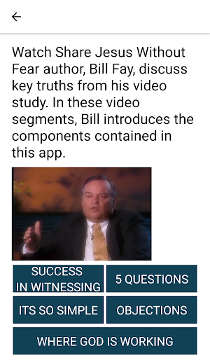 Share Jesus Without Fear for Android Screenshot 0