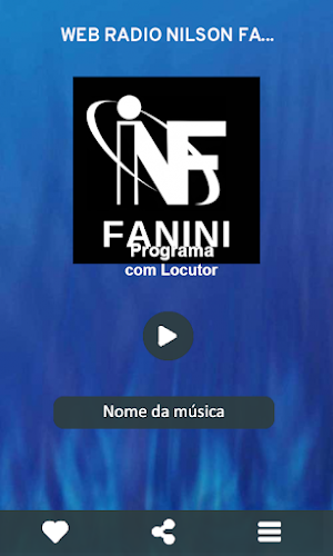 Web Rádio Nilson Fanini Screenshot 0