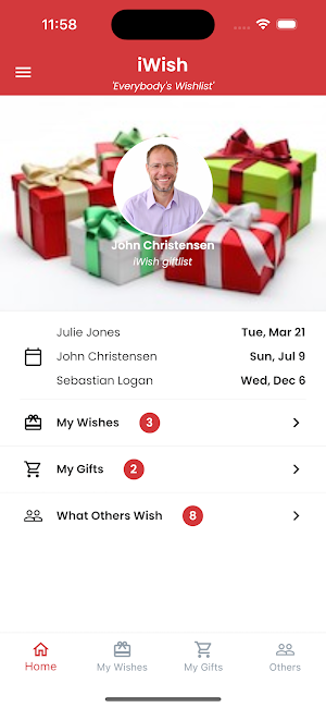 iWish - Everybody's wishlist Screenshot 0