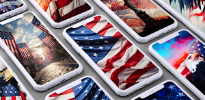 American Flag Wallpaper Screenshot 0
