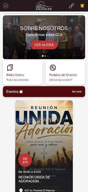 Centro Cristiano Amanecer Screenshot 0