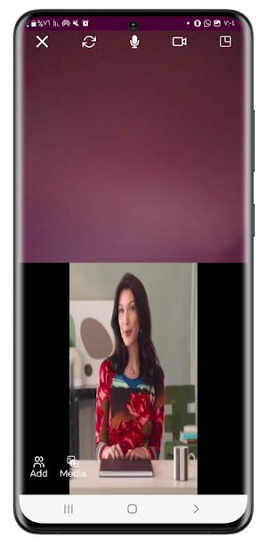 bella hadid fake video call Screenshot 0