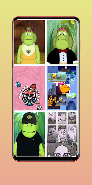 Лунтик Смешарики Обои HD Screenshot 1