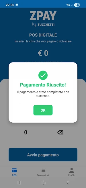 ZPAY SoftPOS Screenshot 1
