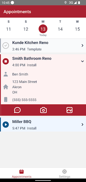 PinPoint Status screenshot 2