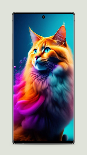 Neon animal Wallpaper Screenshot 1
