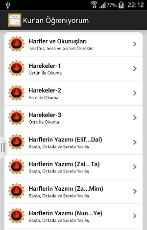 Kuran Öğreniyorum Screenshot 1
