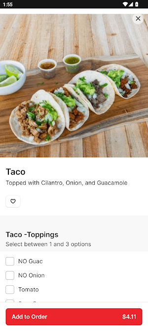 Jimmy's Tacos Screenshot 2