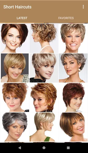Short Haircuts for women Screenshot 0