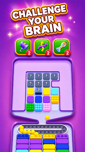 Rainbow Balls Loop - Puzzle! Screenshot 1