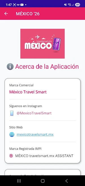 TravelSmart Mexic Screenshot 0