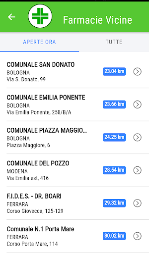 Cerca Farmacia Screenshot 2