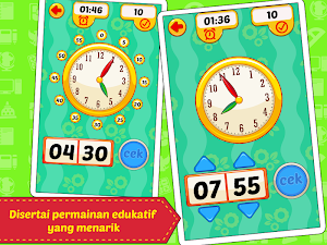Belajar Jam & Waktu Screenshot 3