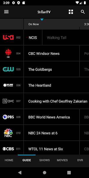StreamTV powered by Buckeye Broadband Screenshot 1