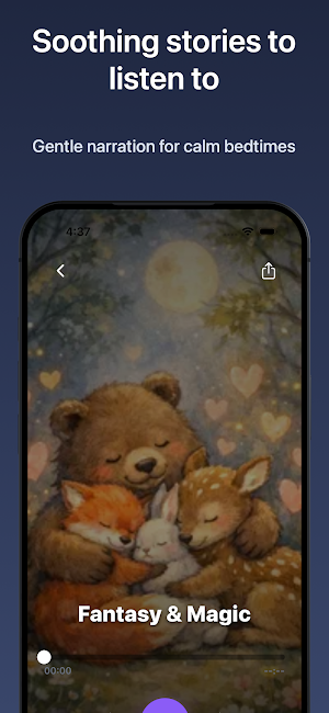 Snuggly: Bedtime Stories Screenshot 1