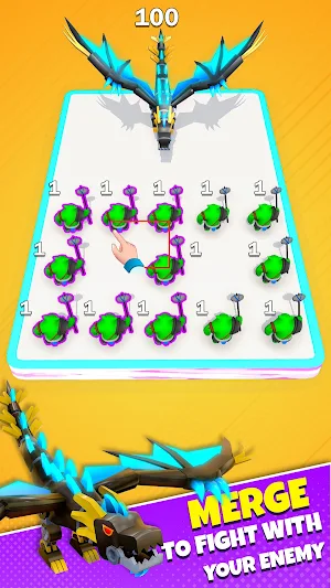 Merge Master: Robot & Monsters Screenshot 2